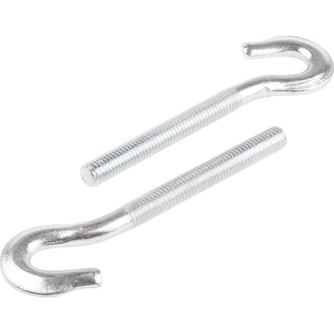Boulon d'ancrage RS PRO, en Acier au carbone M10, 10mm x 116mm ( Prix pour Sachet de 25 )