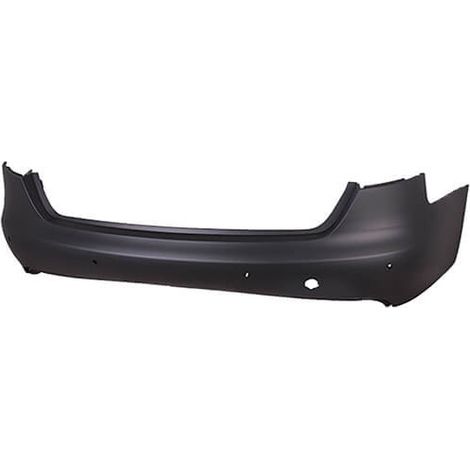 Pare-choc arrière à peindre avec trous radars Audi A4 4 B8 phase 1 2008-2011