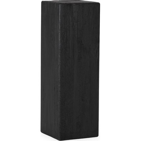 Colonne décorative en pin noir - Noir (1/5)