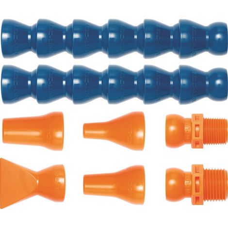 Dimensione del set di tubi del refrigerante. 1/2 Loc-Line a 8 parti