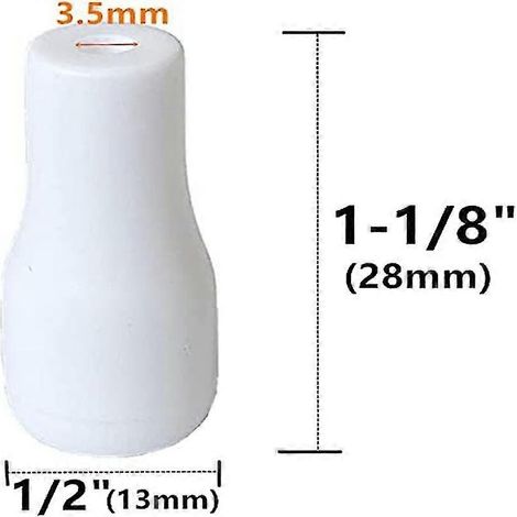 KLVGTIFS PU - Lot de 12 embouts de cordon pour stores vénitiens, avec pompons en plastique et tirettes pour rideaux.