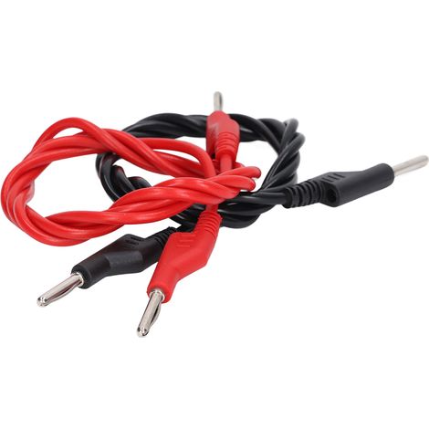 4-mm-Bananenstecker-Prüfleitungen, stapelbarer Stecker, Stecker auf Stecker, Hochspannungsprüfkabel (1/5)