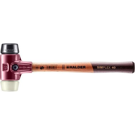 Halder SIMPLEX 3028.040 Schonhammer ergonomischer Griff, hart, mittelhart 650 g 325 mm 1 St.