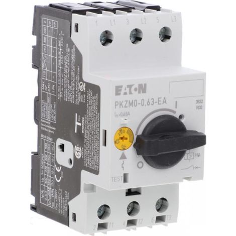 Interruttore automatico per motori PKZM0-0.63-EA 3P 0.12kW 0.4-0.63A 189897