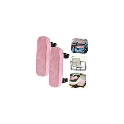 Bardusch 2 pièces Housses de Protection pour Accoudoirs de Chaise de Bureau Coussin Antidérapant Coton PP Couvre-Bras Confortable et Extensible pour Fauteuil de Bureau Chaise de Jeu et