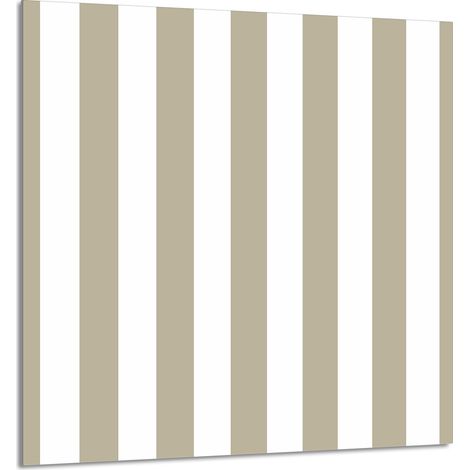 Panneau de verre pour cuisine 60x65 Rayures (1/5)