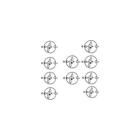 Lot de 10 joints de cuve de carburateur pour carburateur Nikki 698781 (1/4)
