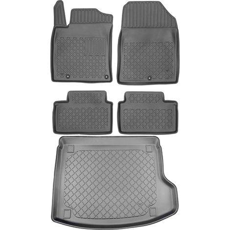 Hyundai i30 III Fastback a partir de 2020 SET - Alfombrillas para coche + alfombrilla para maletero (1/5)