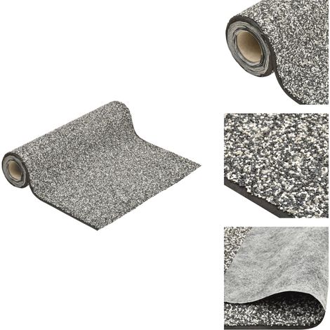 Revêtement de pierre gris 250x100 cm - Revêtement De Pierre - Décoration De Jardin - Étang Artificiel - Liner D'étang - Ruisseau Miniature (1/5)