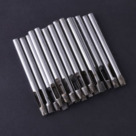 Emporte-pièces Fleur Acier 5mm - Lot de 20 pour Travail du Cuir, Sacs et Accessoires (1/5)