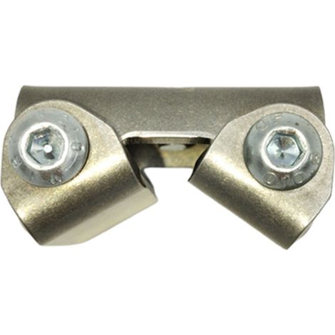 Adaptateur oscillant GRIP-ON pour tubes vers profilés avec une base Ø16x40 mm.
