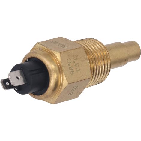Öl- und Wassertemperatursensor, Kühlmittelwandler für Dieselmotoren, 1/2-Zoll-NPT-Gewinde 6-24V NPT1/2