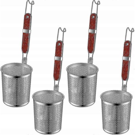 Panier à pâtes en acier inoxydable (lot de 4) (1/2)