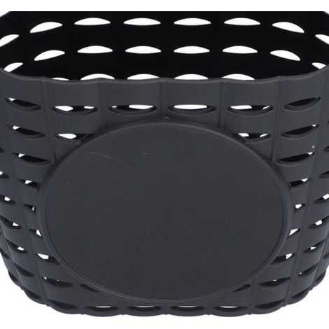 panier de guidon pour enfants Panier de vélo pour enfants, en plastique épais, résistant à l'usure et deco pack Noir (1/4)