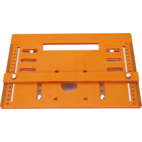 Plaque de Base de Machine de découpe, travail du bois, scie circulaire Portable, planche inférieure universelle, accessoires d'outils électriques sans poinçonnage