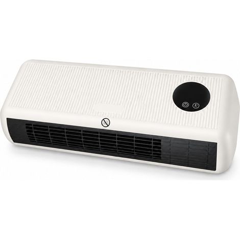 MAKA Termoventilatore Ceramico da Parete 2000 W con Telecomando Bianco (1/5)