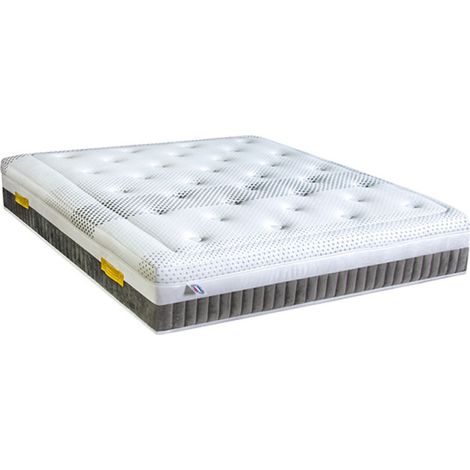 OLYMPE LITERIE Matelas DELPHES 90x200 cm Mousse avec mémoire de forme (1/5)