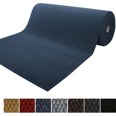 Moquette de sol en rouleau Hong Kong, Bleu 200 x 350 cm