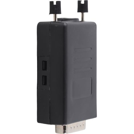 Connecteur DB15 mâle 15 broches sans soudure plaque à bornes D-SUB adaptateur module boîtier PP étamé nickel 19AWG (1/5)