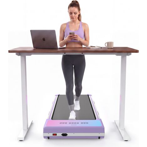 Walking Laufbänder, Laufband Für Zuhause mit 15% Automatischer Steigung, Max 150KG, Leiser Motor, Laufband Schreibtisch für den Heim- und Bürogebrauch, Geräuscharme Laufbänder, Fernbedienung (1/5)
