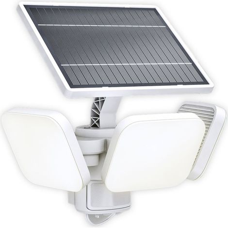 [NEUWERTIG] B-Ware Philips Außenleuchte Solarleuchte Zyren LED Gartenlampe mit Sensor IP65 weiß (1/2)
