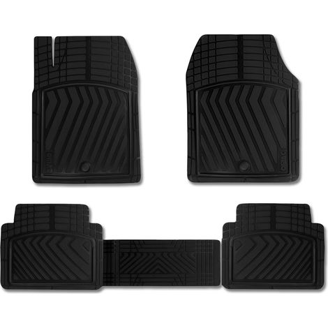Tapis de Sol de Voiture Imperméable TPE pour Renault Symbioz 2024-2025 caoutchouc Noir 4 pcs
