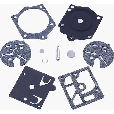 Kit de réparation de carburateur pour tronçonneuse Homelite XL 2 F S VI 150 Mini Auto, pièces de rechange durables pour tronçonneuse, remplacement Walbro K10-HDC pour améliorer votre tronçonneuse (1/5)