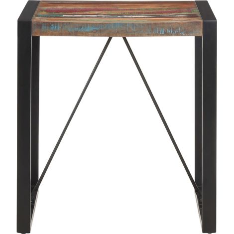 Maison Exclusive - Esstisch 70x70x75 cm Recyceltes Massivholz