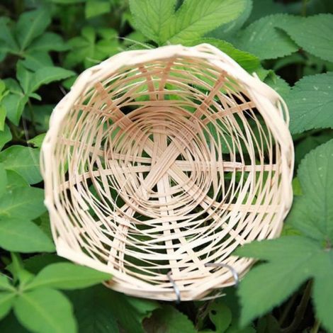 Nid pour Canari - Artisanat Nature - 10 Pcs - Bambou Écologique - Suspendu - Durable (1/4)