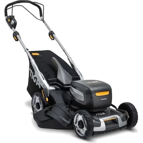 STIGA Twinclip 950e V Akku-Rasenmäher ohne Akku und Ladegerät