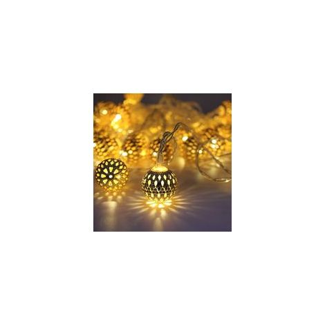Guirlande lumineuse LED 40 LED, Guirlande lumineuse de Noël, Guirlande lumineuse LED de Noël, Guirlande lumineuse étoiles, Guirlande lumineuse LED de Noël, Rideau lumineux avec étoiles, Décoration de (1/5)