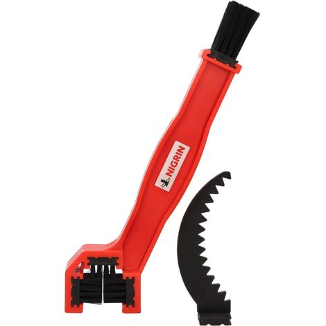 Nigrin Bike Care Kettenreinigungsbürste 3in1 Kettenreinigungswerkzeug