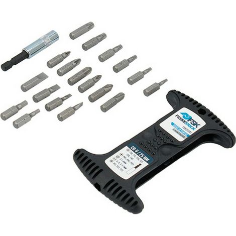 Set punte cacciavite Ferrestock fsks19j adattatore magnetico 18 pezzi (1/5)