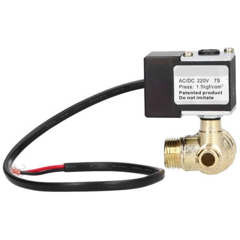 QORVA-Électrovanne électrique, retard silencieux, pour accessoires de pompe de compresseur d'air OTS AC/DC 220V