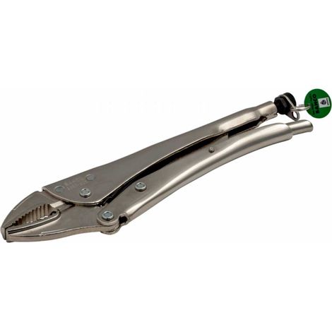 Zange Bahco curved jaws verchromt verstellbare Kraft (1/4)