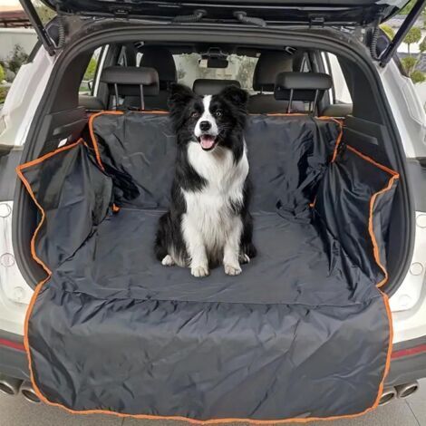 Protection Coffre Voiture pour Chien,SUV Cargo Liner pour Chiens,Siège Arrière De Coffre Universel,Housse De Siège De Voiture pour Animaux De Compagnie Antidérapante Imperméable Lavable,Protecteur De (1/5)