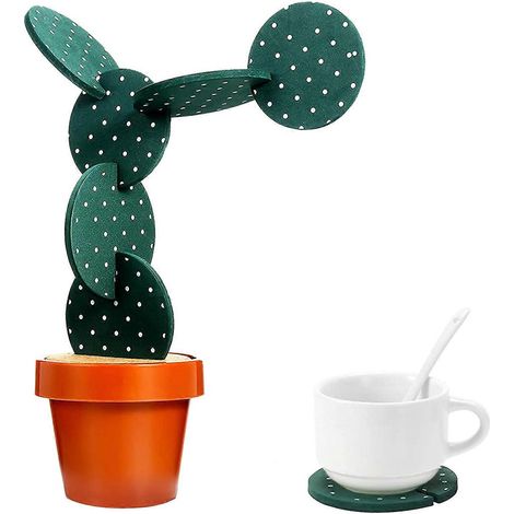 EVA-Untersetzer mit Becher- und Blumentopfhalter – Dekoration für Zuhause und Büro (1/5)
