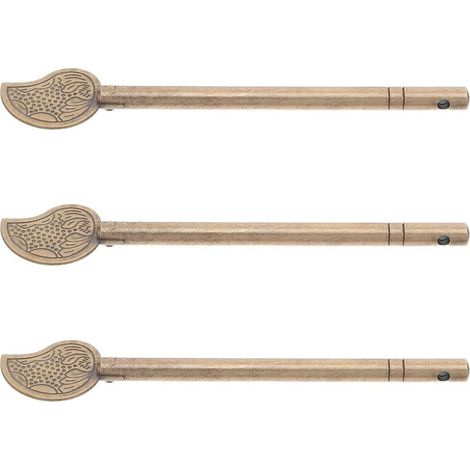 Loquet en Laiton Ancien 3 Pièces, 9 Cm (1/5)