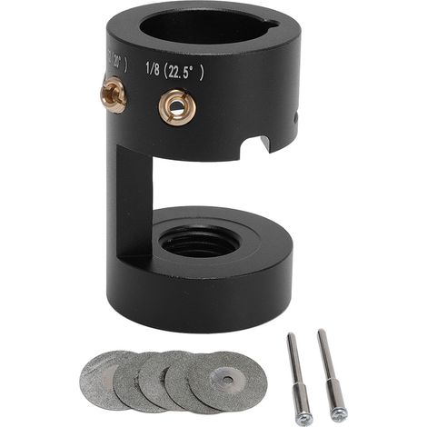Affûteur d'électrodes en tungstène, meuleuse de trous d'angle multiples avec 5 roues diamantées de 25mm pour le soudage TIG. (1/5)