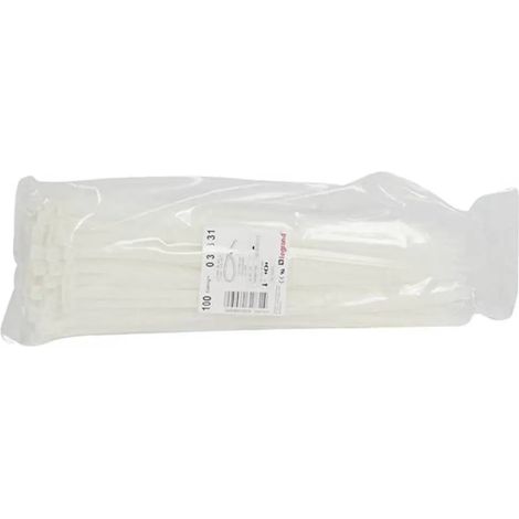 [GEBRAUCHT] B-Ware Legrand Kabelbinder 031831 Kabelband Natur Kunststoff 360 Mm 7.6 Mm 100 Stück