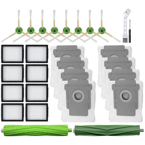 Kit d'accessoires de remplacement pour iRobot Roomba I7 I7 + I3 I3 + I4 I4 + I6 I6 + I8 I8 + J7 J7 + E5 E6 E7 Rob