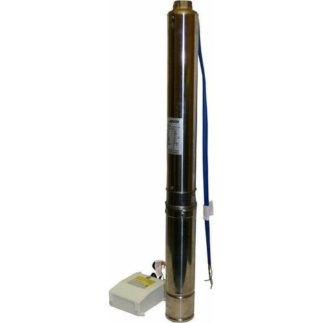 Pompe immergée 4STM313 4000l/h – Refoulement max 112m – Corps inox IP68 – Pour puits profonds et forage – 1100W