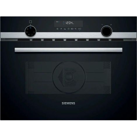 Siemens iQ500 CM585AGS1 Kombination Mikrowelle schwarz 44 Liter (1/2)