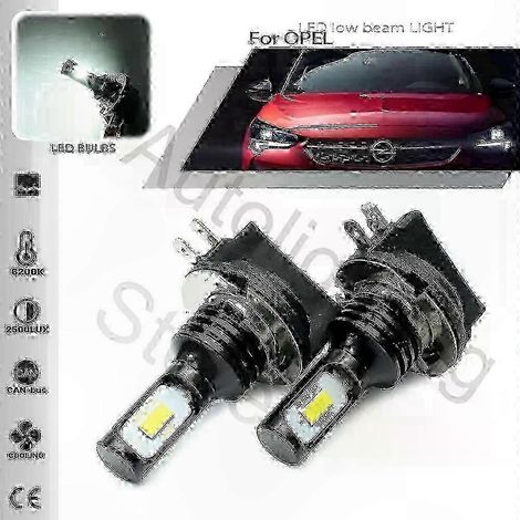 H11B LED-Scheinwerferlampen, 6500K Kaltweiß, 2er-Pack für Abblendlicht (1/5)