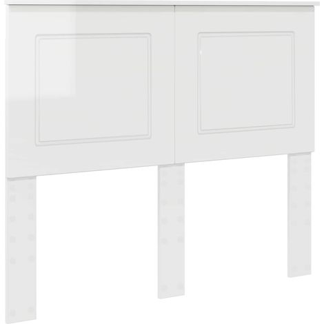 Maison Exclusive - Cabecero Brillante 100 cm Madera de ingeniería (1/5)