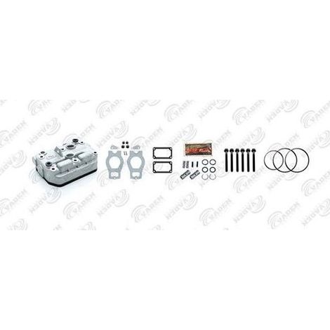 Kit de reparación de compresor, culata + tapa + juntas + válvulas  Volvo F FL NL B 10/ 12/ 16