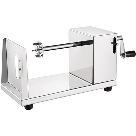 Coupe-Pommes de Terre Machine de DéCoupe en Spirale Machine à Copeaux Accessoires de Cuisine Outils de Cuisson Hachoir Trancheuse de Pommes de Terre (1/5)
