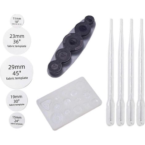 Stoffbezogene Knöpfe für bezogene Knöpfe 11 mm 15 mm 19 mm 23 mm 29 mm --