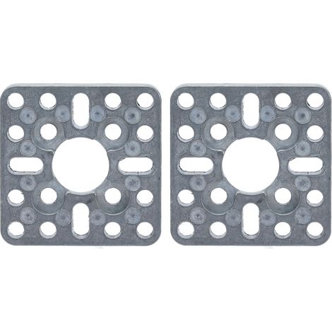 supports de servo 40x40mm en alliage d'aluminium anodisé haute qualité et haute dureté pour maquette de robot (1/5)