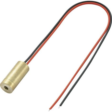 TRU COMPONENTS LM01RDD Modulo laser punto Rosso 1 mW